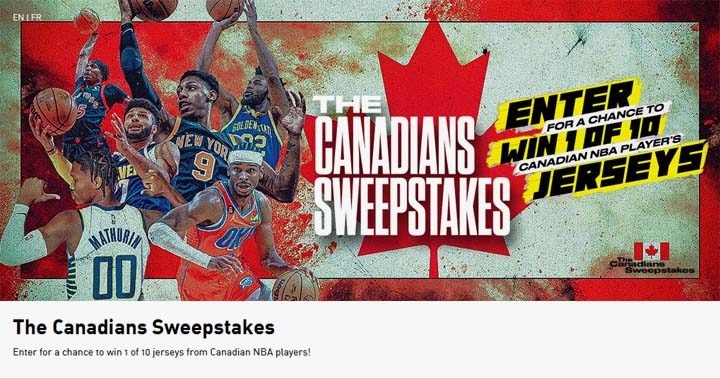 NBA Canadians Sweepstakes