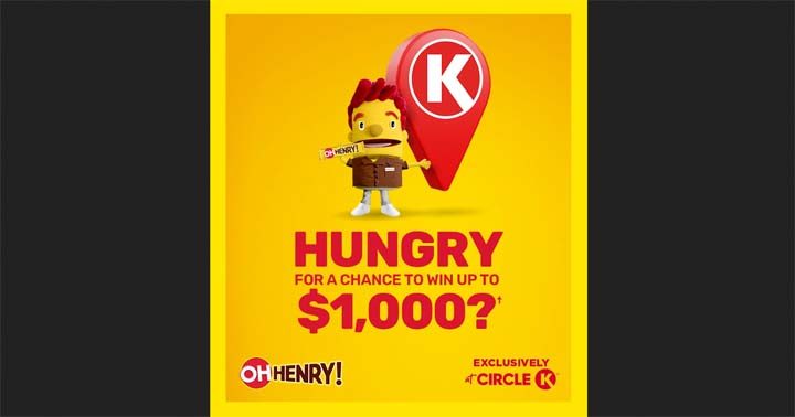 Oh Henry & Circle K Feeding Frenzy Sweeps