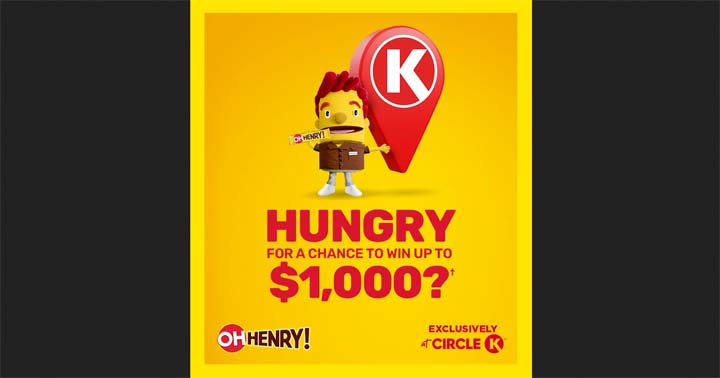 Oh Henry & Circle K Feeding Frenzy Sweeps