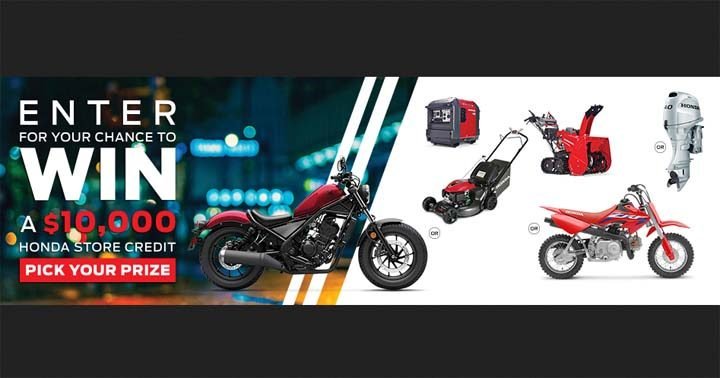 Honda Four Seasons Prize Package Contest