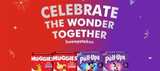 Huggies + Pull-Ups Celebrate the Wonder Together Sweepstakes