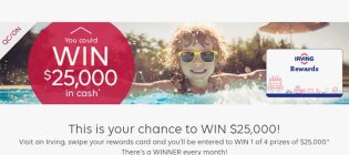 Irving Oil Summer Rewards Sweepstakes