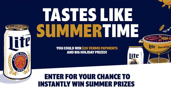 Miller Lite Summer Instant Win Game