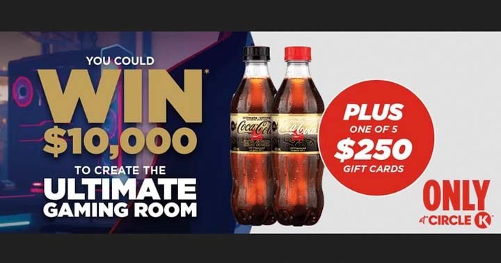 Circle K Coca-Cola Gaming Experience Promotion