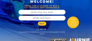 Journie Rewards Toronto Honda Indy VIP Experience Contest