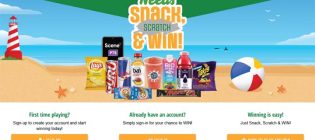 Needs Snack, Scratch and Win Contest