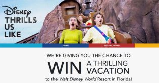 Disney Thrills Contest Canada