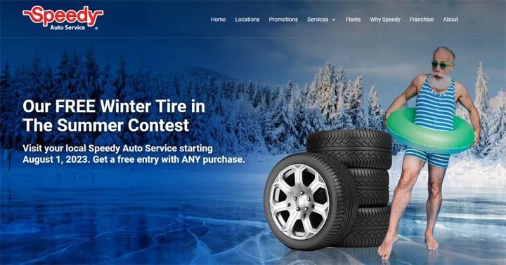 Speedy Winter Tire Contest