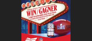 Budweiser NFL Super Bowl Trip Giveaway Contest