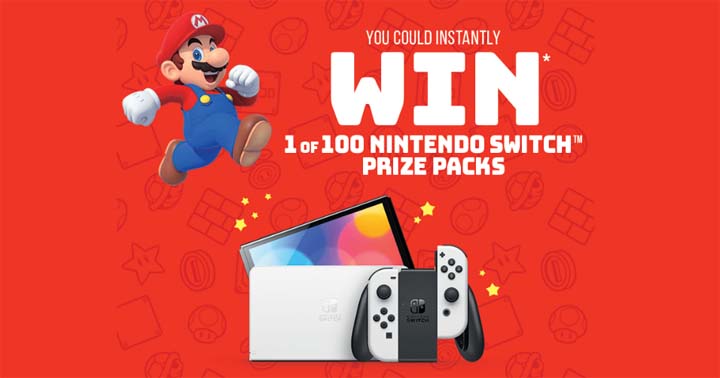General Mills & Nintendo Power Up Family Time Contest