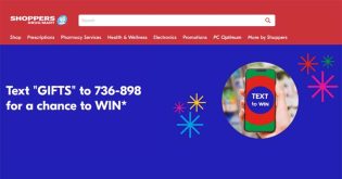 Shoppers Drug Mart Holiday SMS Contest