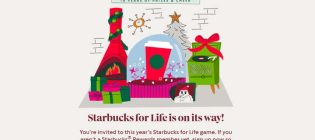Starbucks for Life Contest Holiday Edition