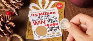 Swiss Chalet Festive Scratch & Win Contest