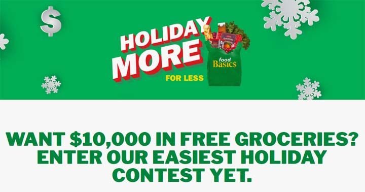Food Basics Our Easiest Holiday Contest Yet