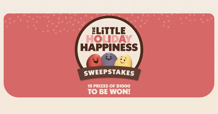 Little Potato Little Holiday Happiness Sweepstakes