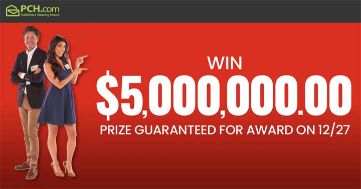 Publishers Clearing House (PCH) Giveaway Nos. 14299 and 14300