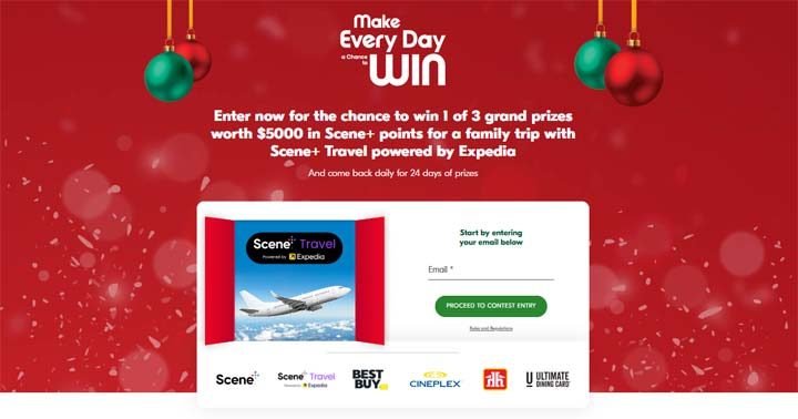 Sobeys Make Every Day a Chance to Win Contest