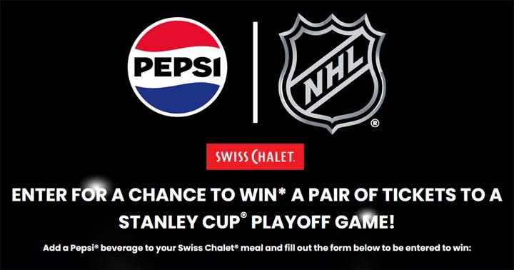 Pepsi Stanley Cup Playoffs Contest at Swiss Chalet