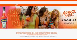 Aperol Sweepstakes for Coachella Tickets