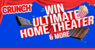 CRUNCH Movie Night Sweepstakes & Instant Win Game