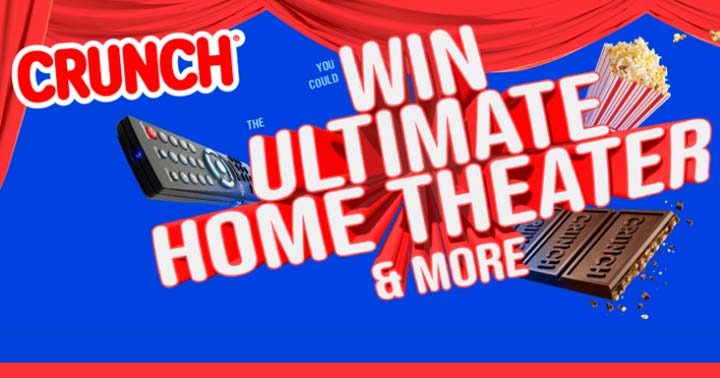 CRUNCH Movie Night Sweepstakes & Instant Win Game