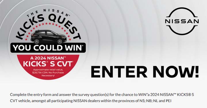 Nissan Kicks Quest Contest