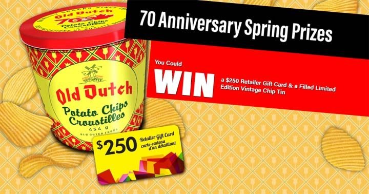 Old Dutch 70th Anniversary Spring Contest