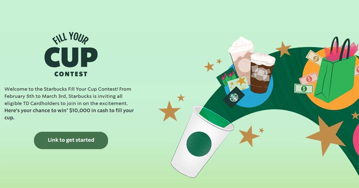 Starbucks Fill Your Cup Contest