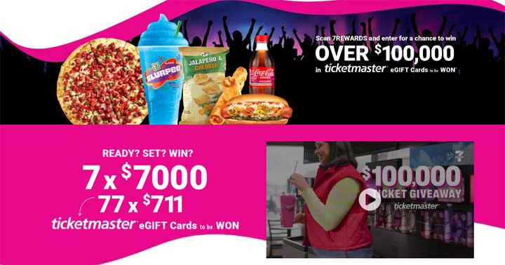 7-Eleven 7Rewards Megatainment Contest