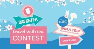 DAVIDsTEA x Travel With Tea Contest