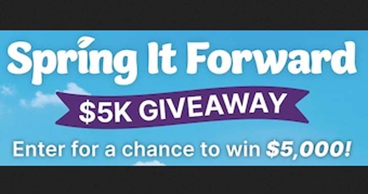 TLC Spring it Forward $5K Giveaway