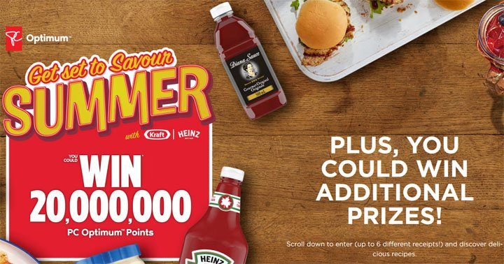 Kraft Heinz Loblaws 20 Million PC Optimum Contest