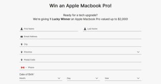 George Richards Apple MacBook Contest