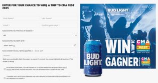 Bud Light - CMA Fest Giveaway
