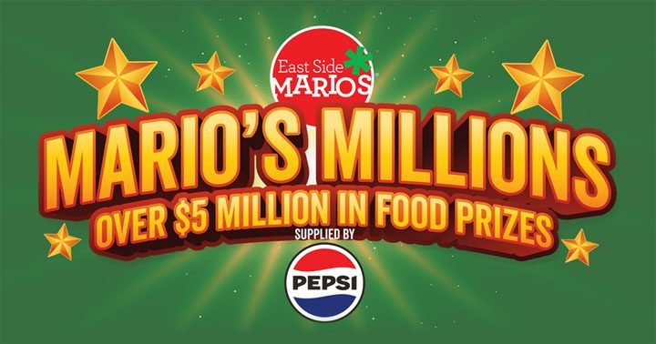 East Side Mario's - Mario’s Millions Scratch & Win Contest