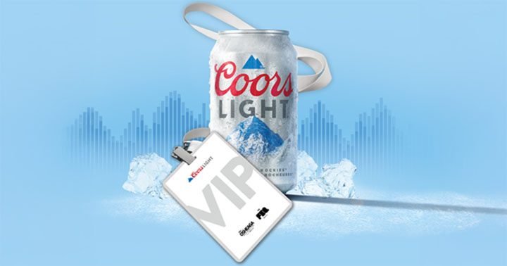 Coors Light - Win a prize every day of Summer Music Contest