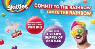 Skittles - Win the Ultimate Obsessed Prize Pack Contest