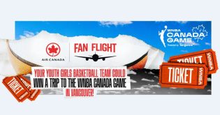 NBA & Air Canada - Fan Flight Contest
