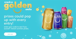 Bubly Crack a Golden Smile Contest
