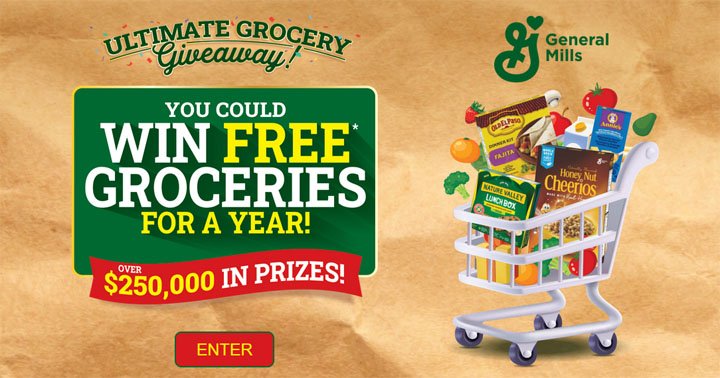 General Mills - Groceries for a Year Contest