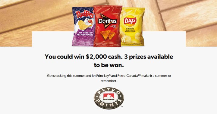 Petro-Canada & Frito-Lay Summer Contest