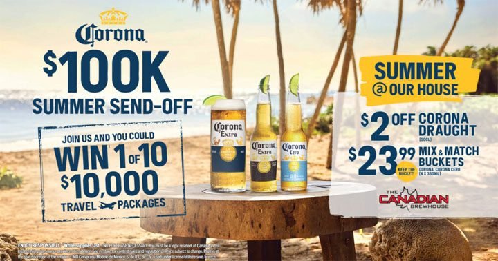 Corona - $100K Summer Send-Off Contest