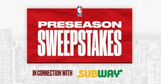 NBA Preseason Sweepstakes in connection with Subway