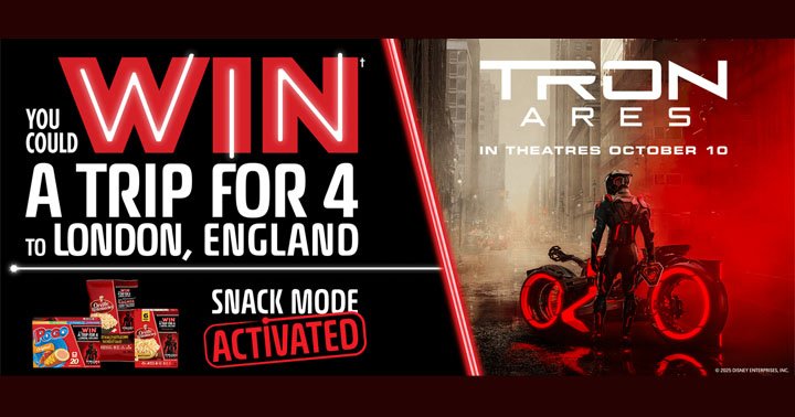 POGO & Orville Celebrating the Release of TRON: Ares Contest