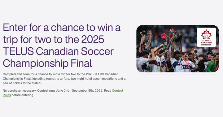 Telus - Canadian Soccer Championship Final Contest