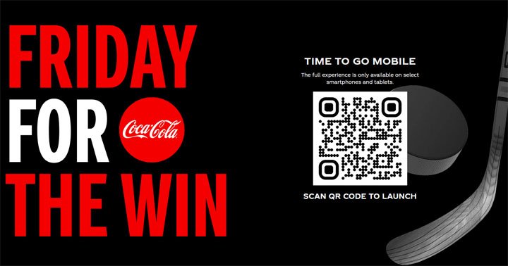 Coca‑Cola - Friday for the Win Canada Hockey Sweepstakes