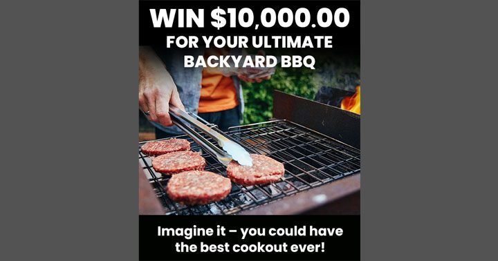 PCH - Win $10,000 for your ultimate backyard BBQ Giveaway