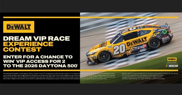 Canadian Tire - Nascar Dream Experience Contest