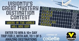 VisionTV - Great Mystery Destination Watch and Win Contest