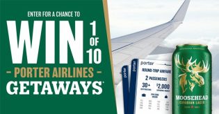 Moosehead Lager x Porter Airlines Contest